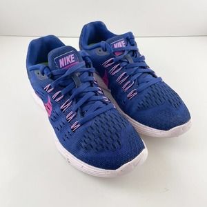 Nike Women’s Lunartempo Running Shoes Blue/Fuchsia
